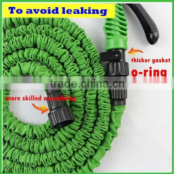 alibaba express italy Expandable Hose/latex fabric garden hose/brass expandable garden hose