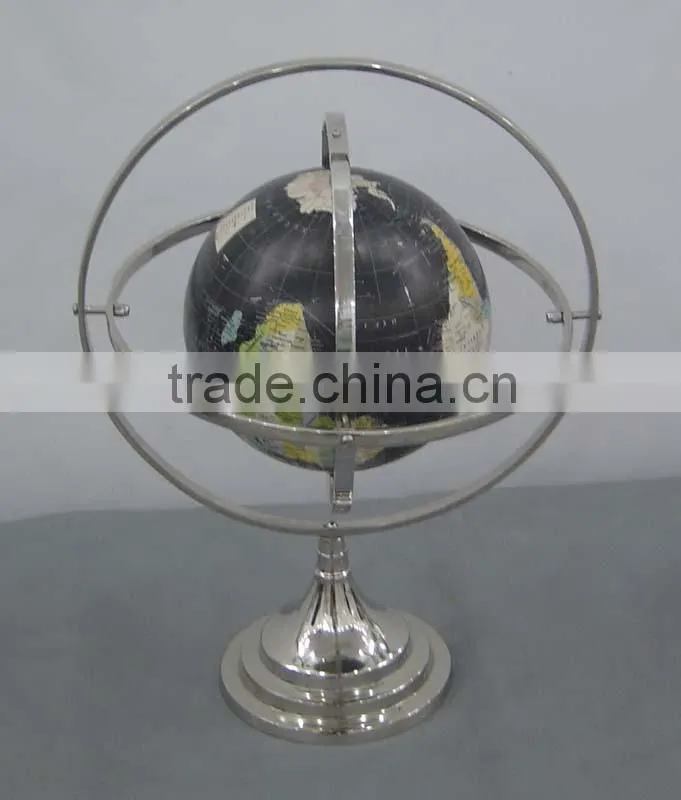 Cast aluminium decorative Globe