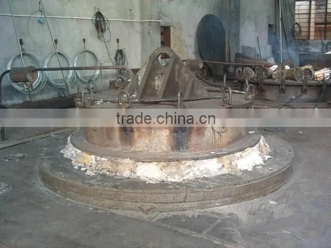 font flange of screw and barrel for plastic machine