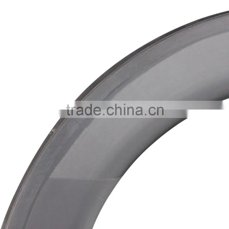Tubular TT/Road/Track bike rims carbon wheels tubeless ready