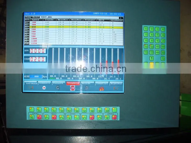 NTS815 diesel injection pump test bench/banco de pruebas para bombas de inyeccion