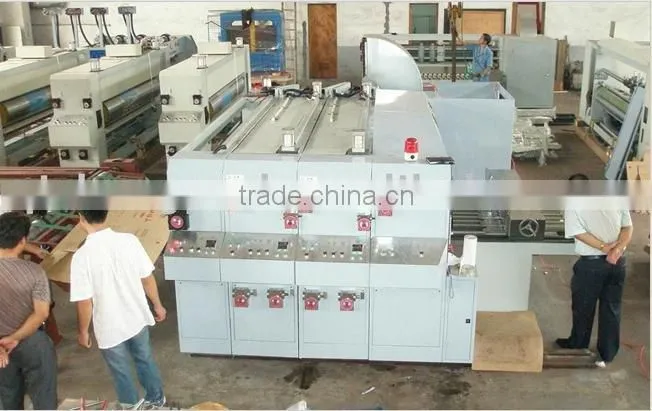 High speed flexo carton slotting machine
