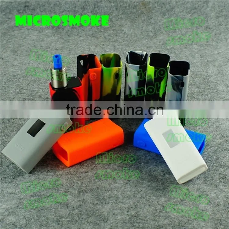 2016 Hottest Original Cuboid 150W Temp Control box mod silicone case/skin/sleeve/protector/wrap/decal colorful cover 19 colors