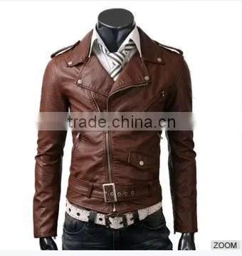 Popular men's leather jacket