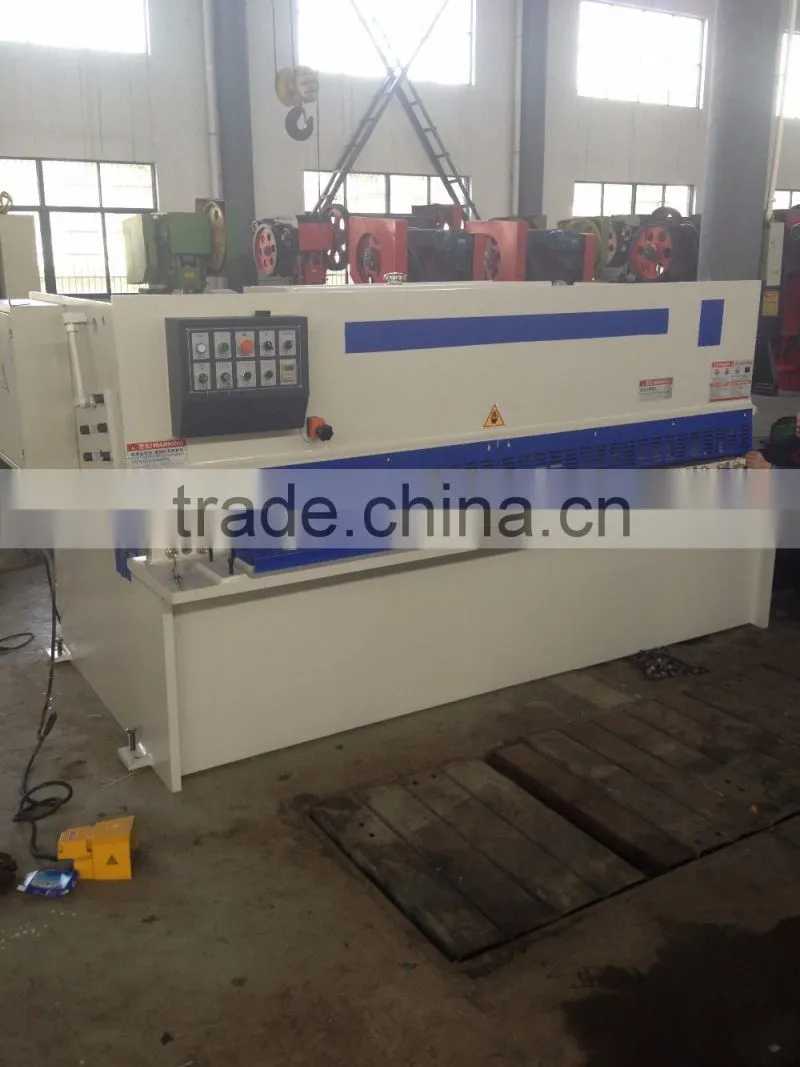 QC12Y-6*3200 Hydraulic shearing machine for sheet metal
