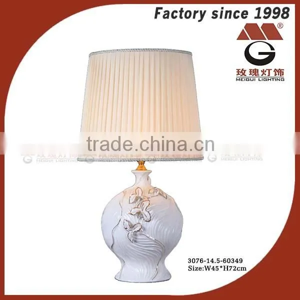 ceramic and fabric white light