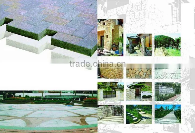 stone garden paving tiles