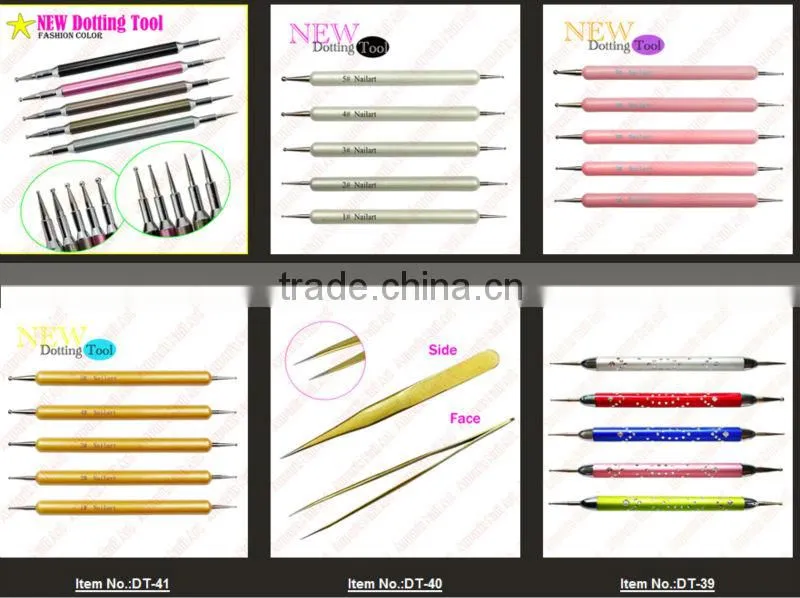 5pcs* 2 Way Nail Art Tool Set PRO Marbleizing nail dotting tool/Nail Dotting Tool