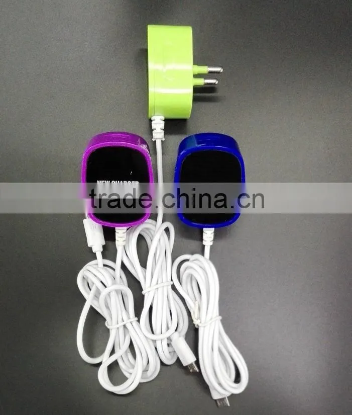 original multi 2 in 1 mobile charger travel charger with usb for wholesale