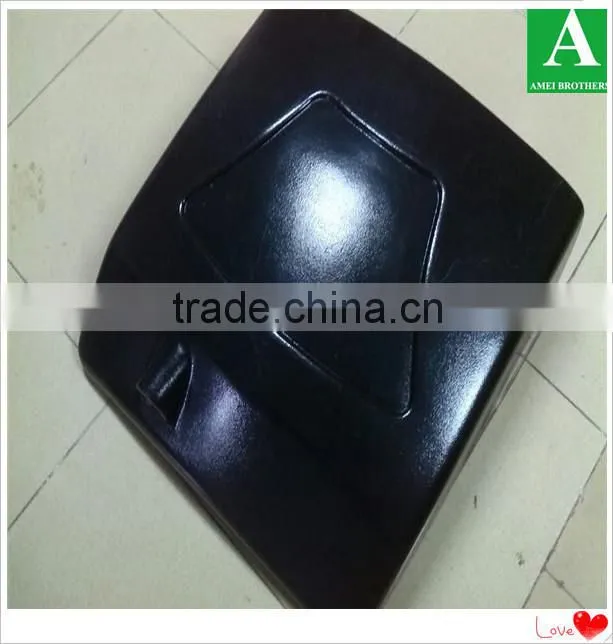 Custom made vacuum form painting red plastic thick shell