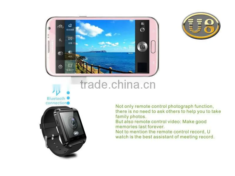Smart watch bluetooth with altitude meter and passometer