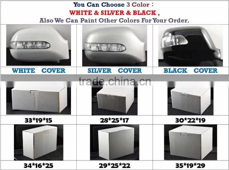 Body Kit Door For INFINITI M35 FUGA Y50 LED SIDE REAR MIRROR COVER