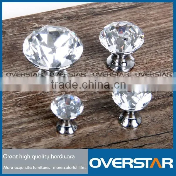 Overstar New Design Zinc Alloy Crystal Cabinet Knob