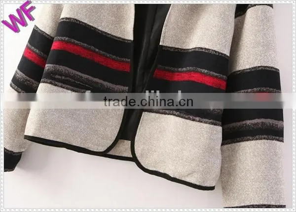 Custom Women Blazer Stripe woman suit