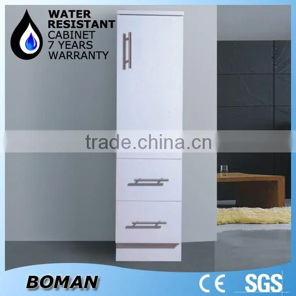 I shaped pvc bathroom vanity cabinet
