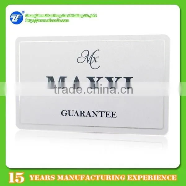 Custom printing dual frequency pvc rfid chip card