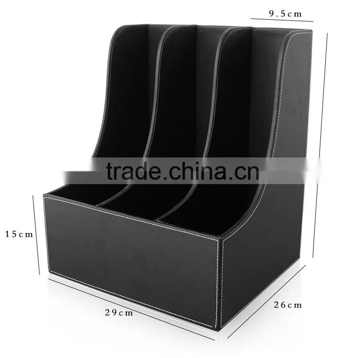Good quality decoration leather file folder wholesale