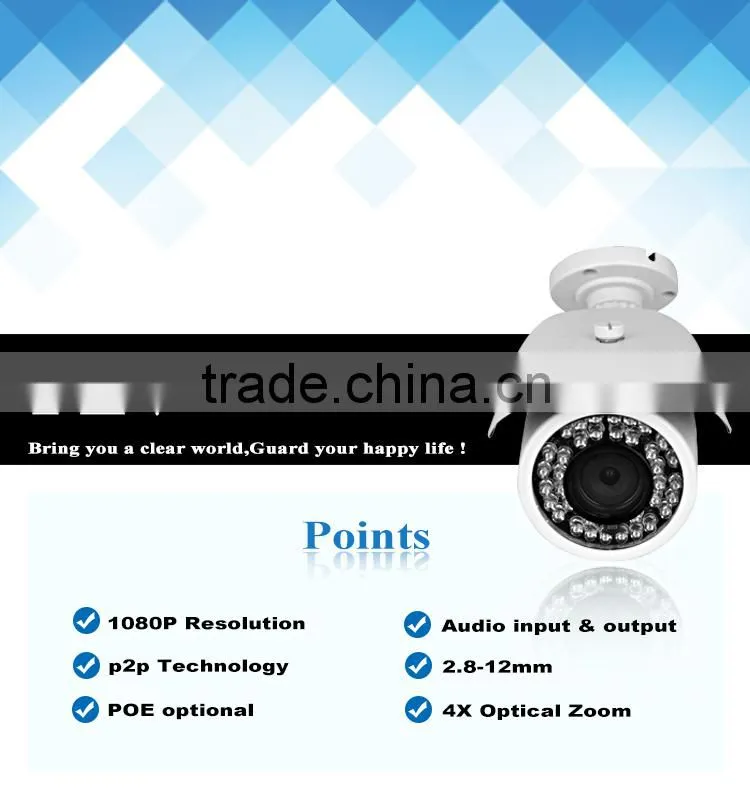 video digital surveillance camera night vision ip kamera CE FCC RoHS certification