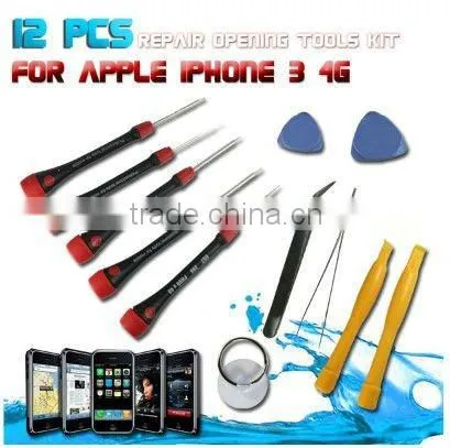 12PCS REPAIR OPENING TOOLS KIT Screwdriver FOR iPHONE 3g 3gs 4g 4gs