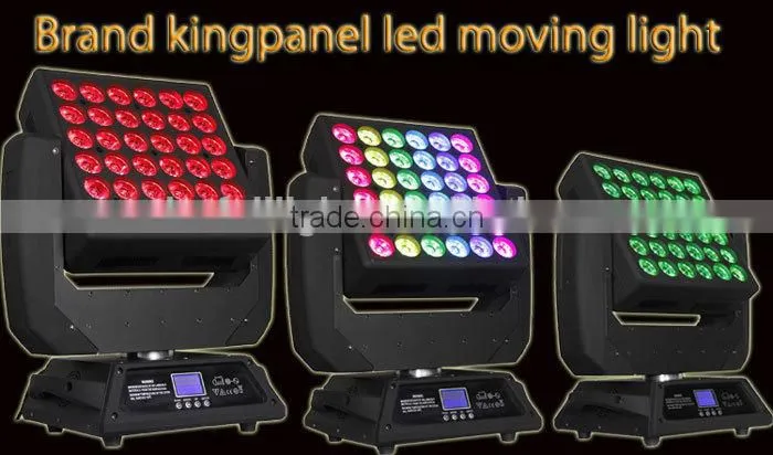 Kingpanel--Unlimited Continuous Flexible Rotation Matrix KINGPANEL LED Moving Head Light