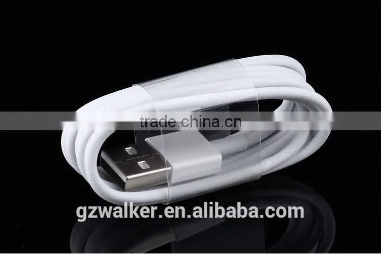 1M high quality mobile phone charger cable usb round cable for apple iphone 5 6