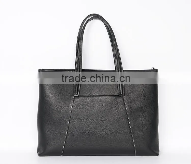 Women Handmade Genuine Leather Envelope Tablet Bag Briefcase Clutch File Bag