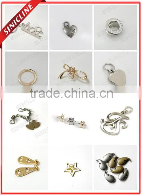 Sinicline Good Quality Silver Metal Label for Garment or Luggage