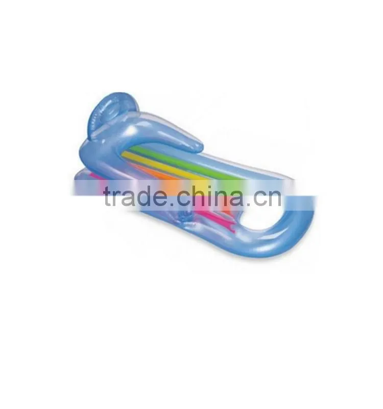 custom high quality inflatable mesh loungers