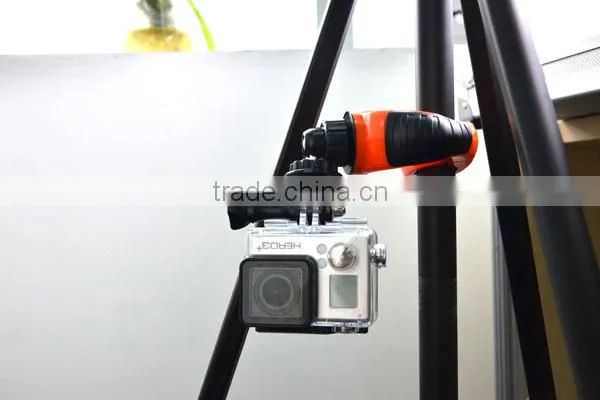 Bike Handlebar Tube Socket Adapter Bracket Holder Outdoor Sports Photography for Gopro 4/3+/3
