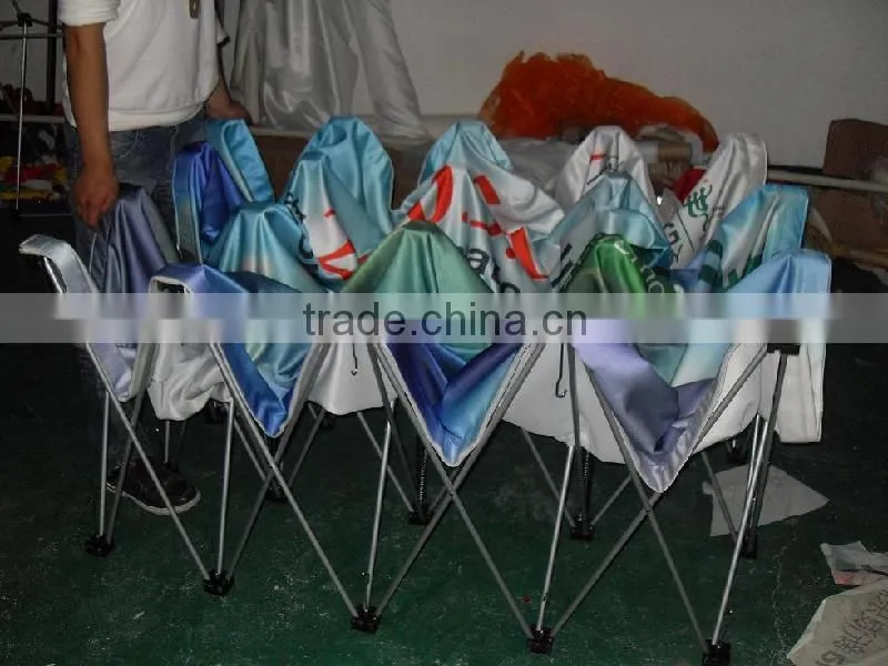 fabric pop up aluminum frame