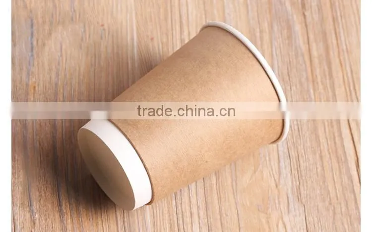 Wholesale Custom logo printed Disposable kraft paper cup