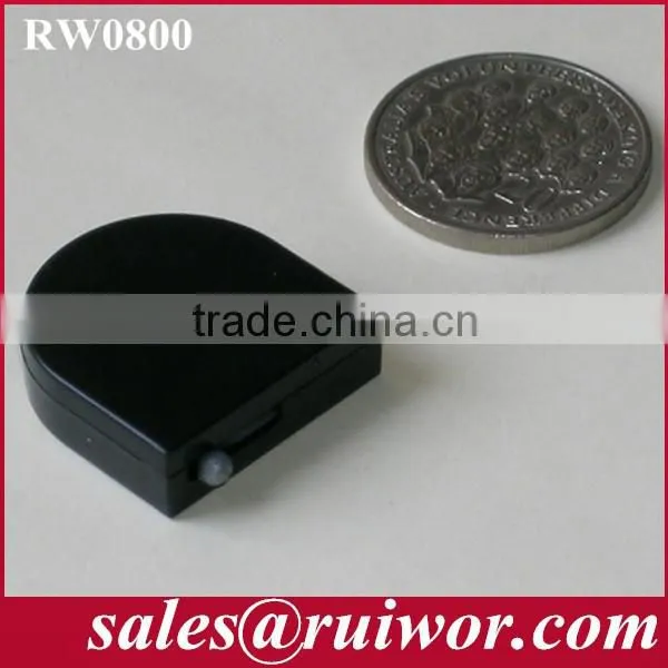 D-shaped Retractable anti theft lanyard for retail product positioning widely used in supermarkets