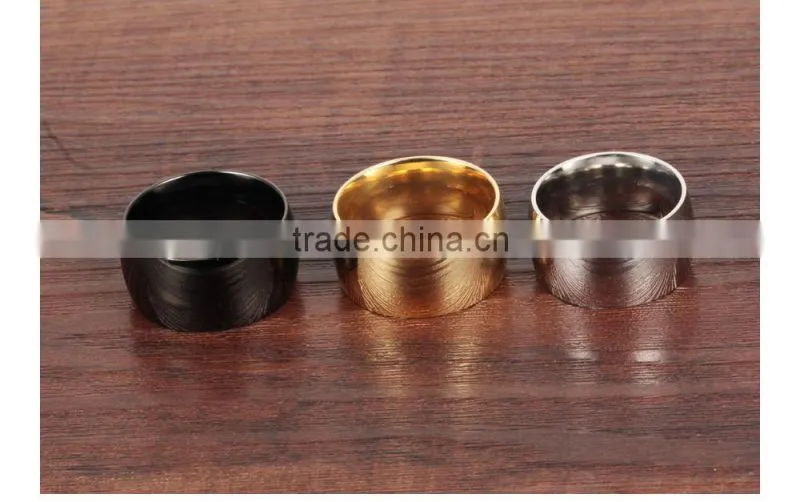 custom made stainless steel jewelry gold finger ring rings design for men with price