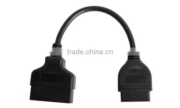 Promotion For Toyota 22Pin To 16Pin Female OBD 2 Cable Connector Adapter Cable Car Diagnostic Tool
