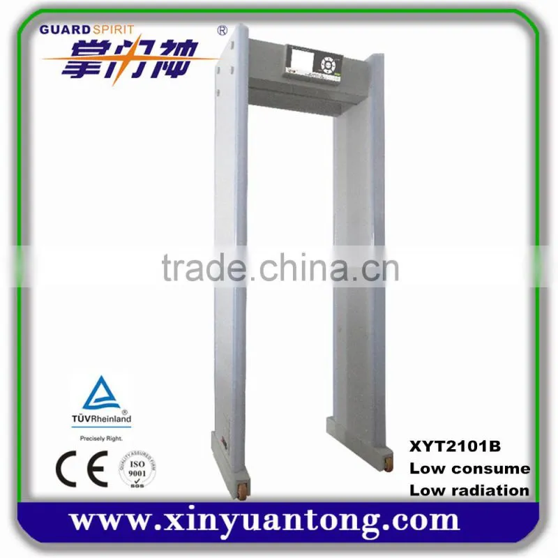 Security Walk-Through Metal Detector inspecting radioactive materials