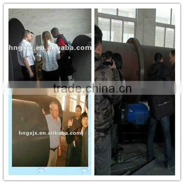 Non-polluting China 2.2m*18m chicken manure fertilizer rotary dryer
