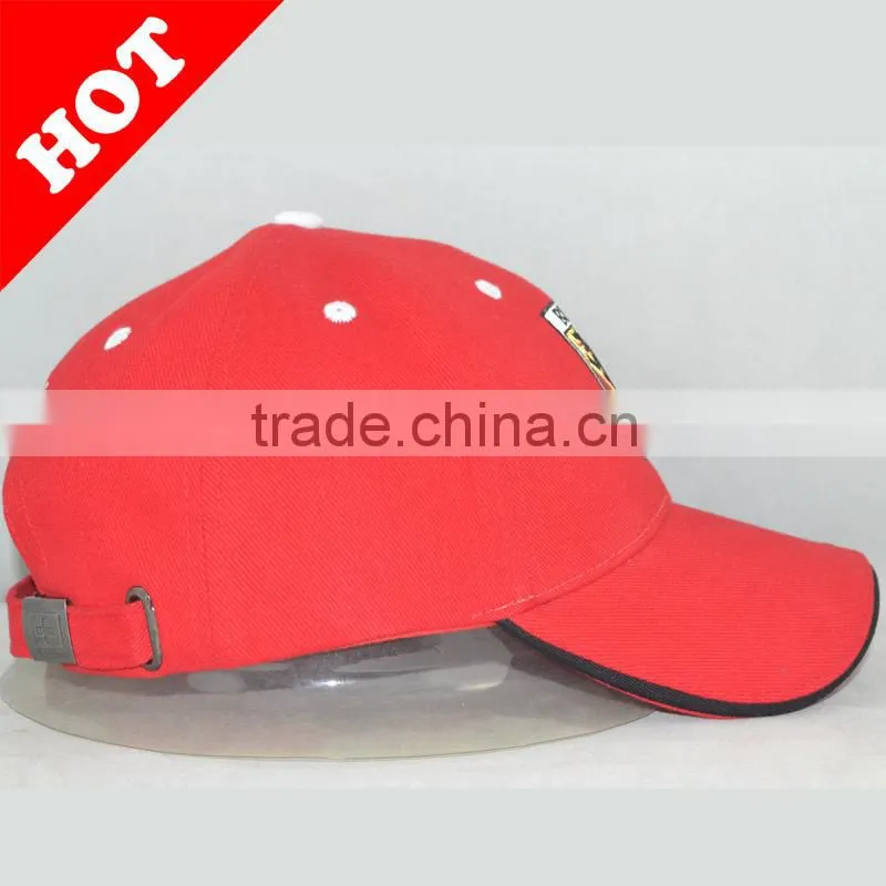 2014 6 panels cotton football cap