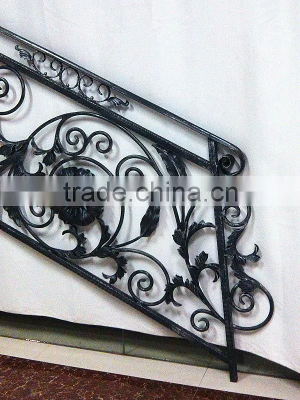 Top-selling forged iron railings banisters install