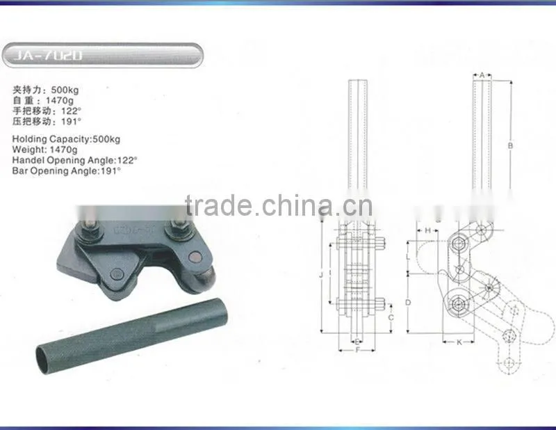 Machine tools high quality toggle clamp