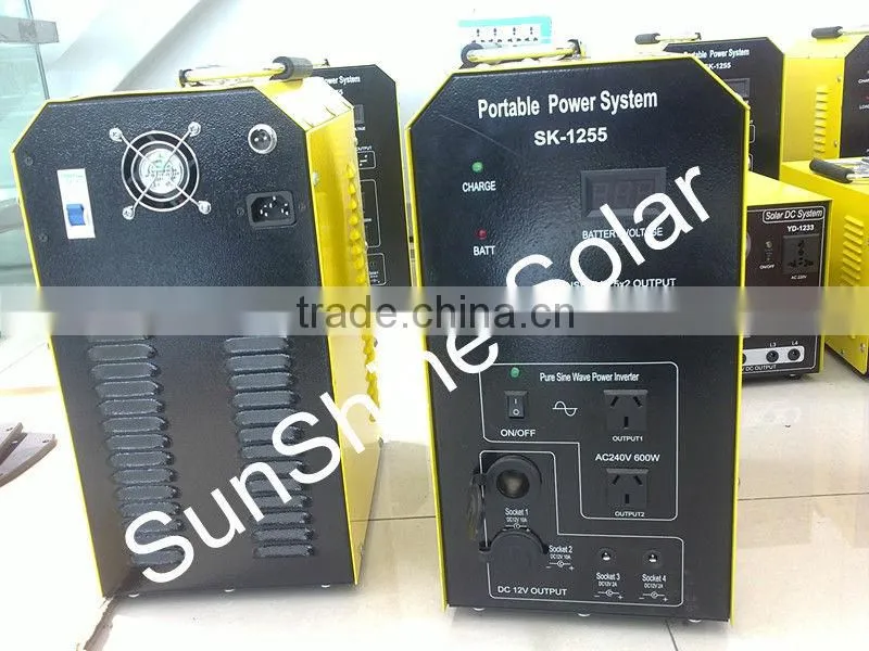 Solar Home System/Solar Power System outside use