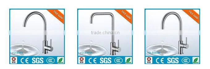 Durable precision ceramic disc cartridge stainless steel delta kitchen faucets