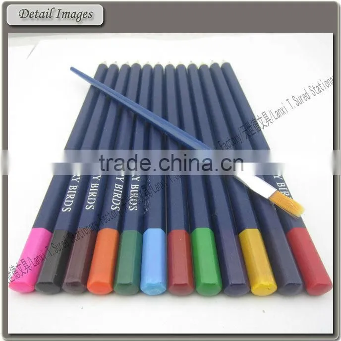 Hexagonal Water Color Pencil Set With Paper Box