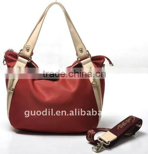 Classic Nylon front zip hobo new fashion handbags 2012
