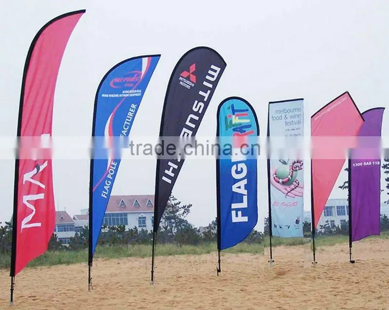 Stand Flag Outdoor Banner Advertising