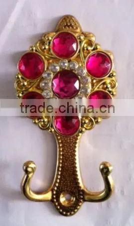 Shinning arylic flower curtain hook, tieback,holdback