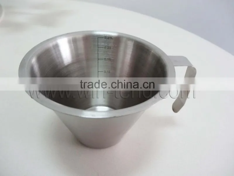 Measuring jug stir and pourer food garde frothing pitcher digital measuring cup for coffee