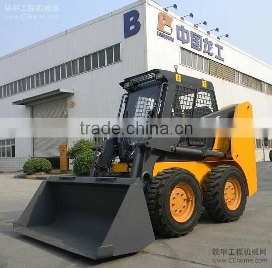 hydraulic skid steer loader 0.43m3