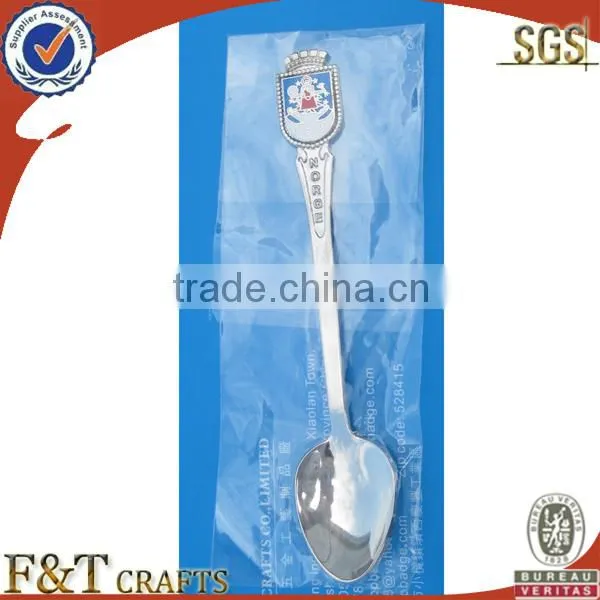 Custom tourist metal souvenir personalized spoon