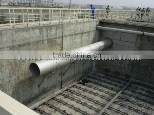 Engineering constructions for waste water treatment plant