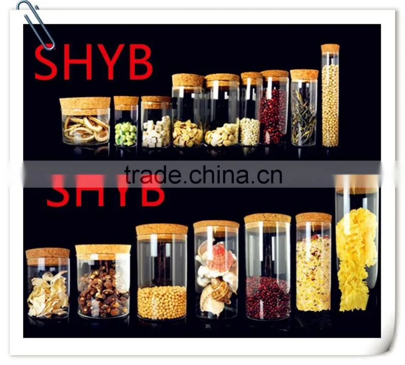 500ml PET clear plastic candy jar with screw cap